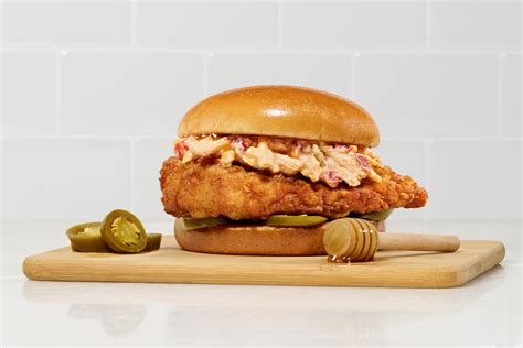 When does the honey pepper pimento chicken sandwich end - The brand announced that it was testing a new Honey Pepper Pimento Chicken Sandwich, a particularly over-the-top spin on its classic chicken sandwich. It's made by drizzling a Chick-fil-A Filet ...